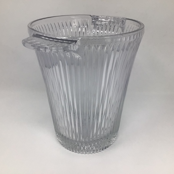 NEW Mikasa Diamond Fire Crystal Glass Champagne Wine Bottle Chiller - Picture 6 of 8